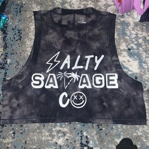 Salty Savage Crop Top